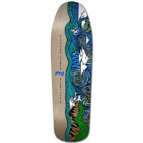9.5x32.7 Planet Earch  Buster Halterman Original Re-Issue B Deck - Natural Stain