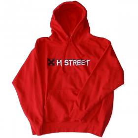 H-Street OG Mark Logo Pullover Hoodie - Red