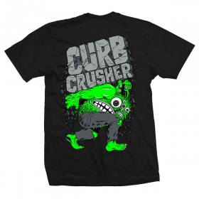 Heroin Curb Crusher T-Shirt - Black