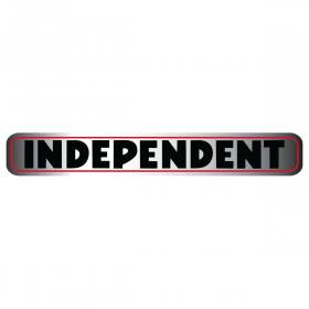 Independent Trucks Bar Foil Sticker - Metallic Foil 6" x .88"
