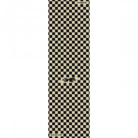 10x33 Madness Checkered View Graphic Skateboard Griptape - Clear/Black