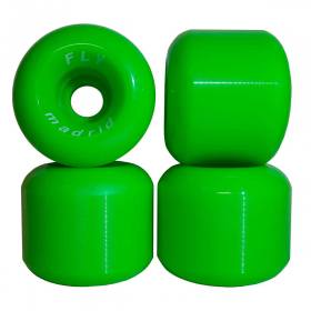 60mm 90a Madrid Fly Wheels - Green