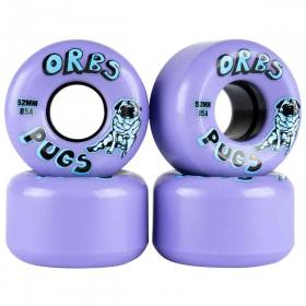 52mm 85a Orbs Pugs Full Conical Wheels - Lavender