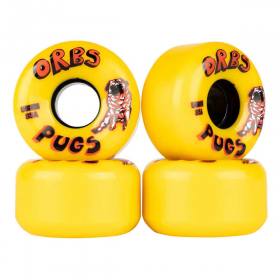56mm 85a Orbs Pugs Full Conical Wheels - Yellow