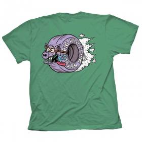 Pig Wheels Speedster T-Shirt - Grass Green