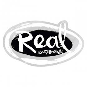 Real Oval By Natas Sticker - Medium