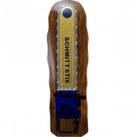 10x33 Schmitt Stix ChainSaw Re-Issue Deck - Brown Stain