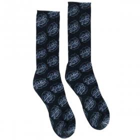 Santa Cruz Broken Dot Crew Socks - Black