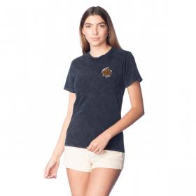 Santa Cruz Women's Crane Dot Relaxed Crew T-Shirt - Mineral Black