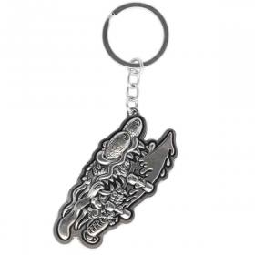 Santa Cruz Slasher Flip Key Chain - Antique Nickel