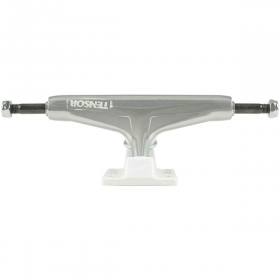 8.125" Tensor 5.5 Reg Aluminum Stencil Mirror Trucks - Raw/White