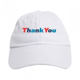 Thank You Fresh Snapback Hat - White
