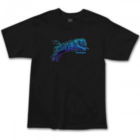 Thank You Tiger Drip T-Shirt - Black