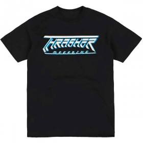 Thrasher Future Logo T-Shirt - Black