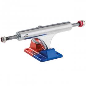 7.75" Ace 22 AF1 Trucks - Polished/Anodized Blue/Orange