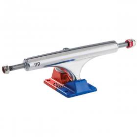 9" Ace 66 AF1 Trucks - Polished/Anodized Blue/Orange