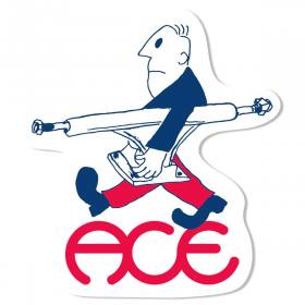 Ace Trucks MFG Guy Sticker - 5"