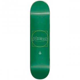 8.25x32.1 Almost Greener Super Sap R7 Full Shape Deck - Green