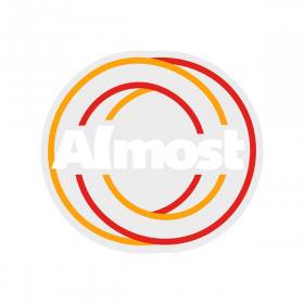 Almost Intertwine Sticker