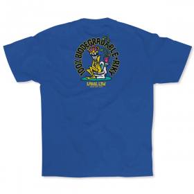 Black Label Riky Barnes Biodegradable T-Shirt - Royal Blue