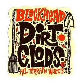 Blockhead Dirt Clods Sticker - 2.5"