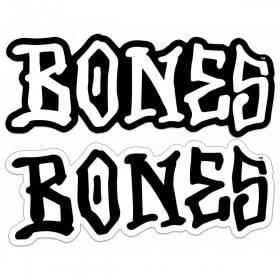 Bones Wheels Sticker - 3" Assorted Colors