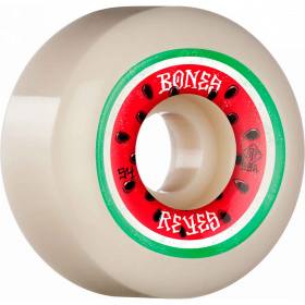 54mm 99a Bones STF V6 Wide-Cut Ryan Reyes Crimson Sweet Wheels - White