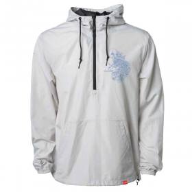 Chocolate Peacock Anorak Jacket - White