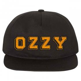 Diamond X Ozzy 5-Panel Snapback Hat - Black