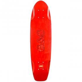 7.375x29 G&S KT-4 Squaretail Re-Issue Deck - Red Pre-Gripped
