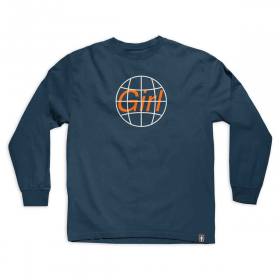 Girl International Youth Long Sleeve T-Shirt - Harbor Blue