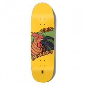 9.25x32 Girl Simon Bannerot Rooster Couch Shaped Deck