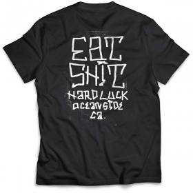 Hard Luck MFG Eat Shit Oceanside T-Shirt - Black