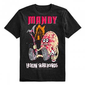 Heroin Mandy T-Shirt - Black