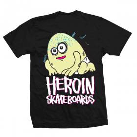 Heroin Mini Egg T-Shirt - Black