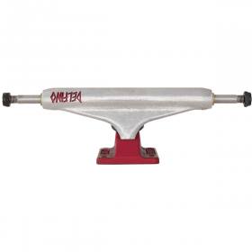 8.25" Independent 144mm Pedro Delfino Hollow Pro Trucks - Silver/Red
