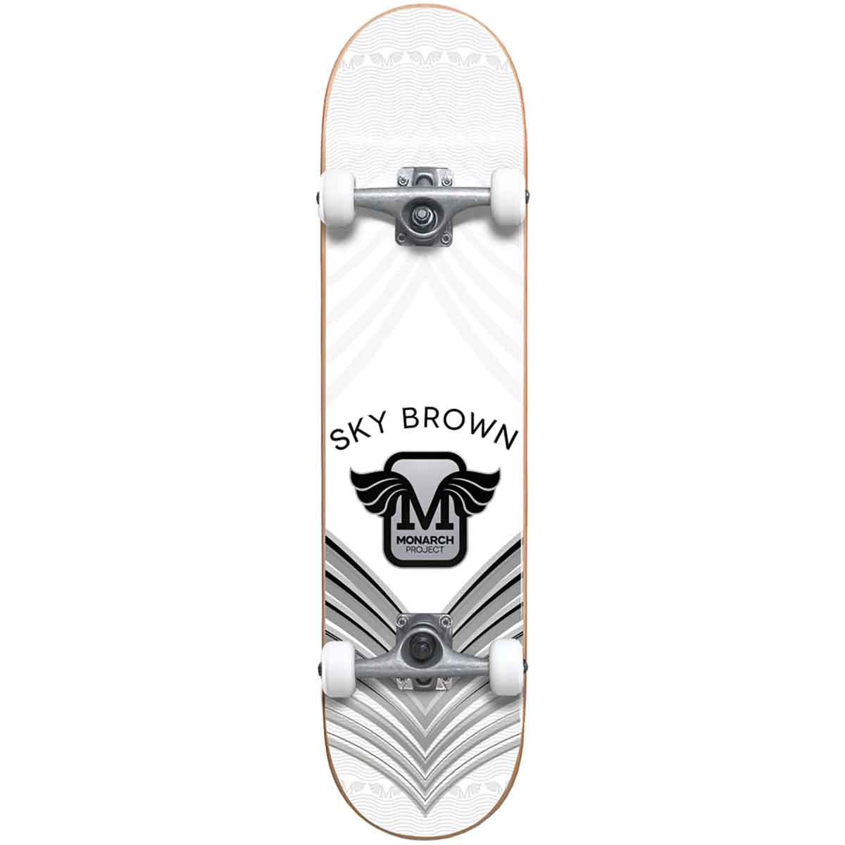 Monarch Project Horus Premium Complete Skateboard - Silver 7.75x31.2 | Skateshop