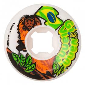 54mm 99a OJ Elite Hardline Giovanni Vianna TamTam Pro Wheels - White