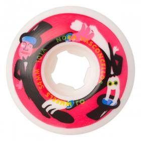 54mm 101a OJ Nora By Alexis Elite EZ Edge Pro Wheels - White