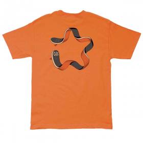 OJ Wheels Star T-Shirt - Classic Orange