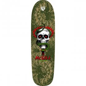 9.01x32.45 Powell Peralta Mike McGill Skull & Snake 4 Pro Flight Shaped 218 Deck - Green