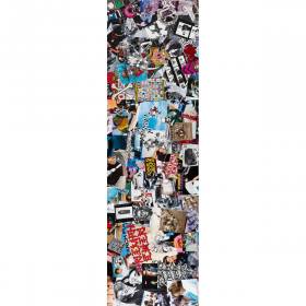 9x33 Powell Peralta Premium Printed White Griptape - Animal Chin Collage