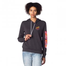 Santa Cruz Women's Opus In Color Pullover Hoodie - Dark Grey