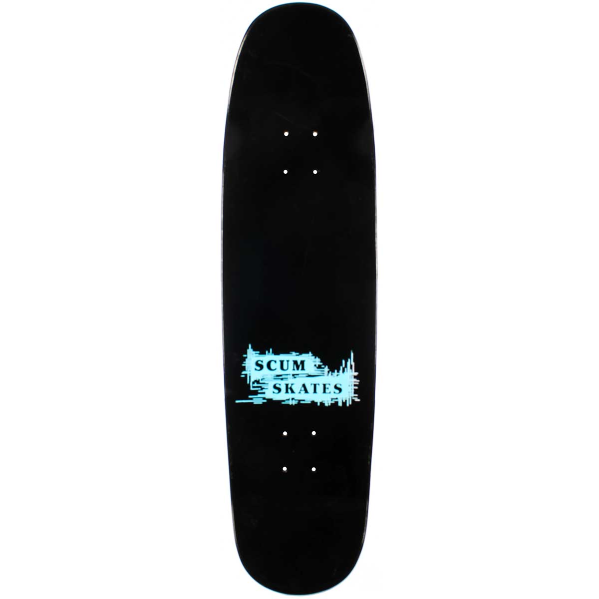 8.75x32.5 Scum Skates Rad Deck - Black Dip