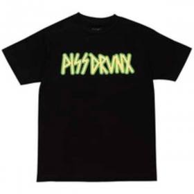 Shake Junt X Piss Drunx Up In Lights T-Shirt - Black/Green