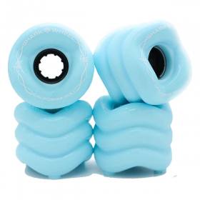 60mm 78a Shark Wheel California Roll Cruiser Wheels - Ice Blue