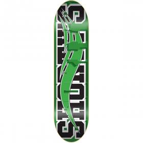 8.25x32 Shorty's Skate Block Deck - Green/Black