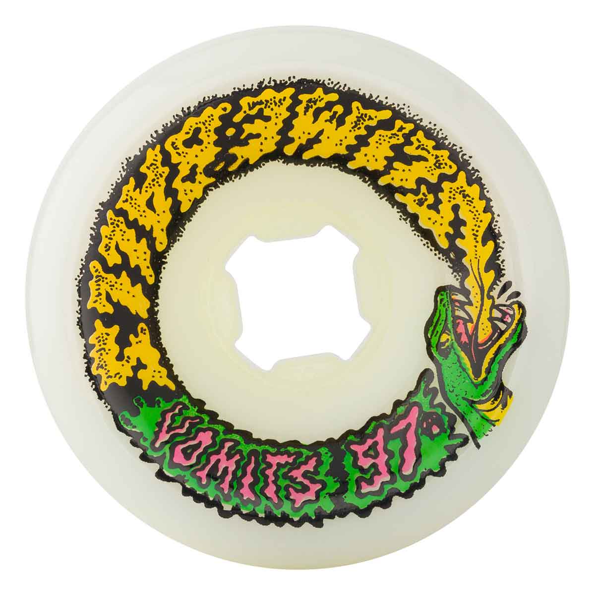 60mm 97a Slime Balls Snake Vomits Wheels - White