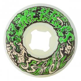 54mm 97a Slime Balls Vomit Mini Wheels - White/Green