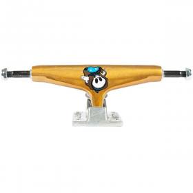 8.125" Tensor 5.5 Reg Aluminum TJ Rogers Trippy Character Trucks - Gold/Raw
